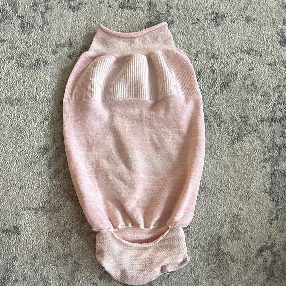 Soft Pink Kids Sleeveless Knit Pullover